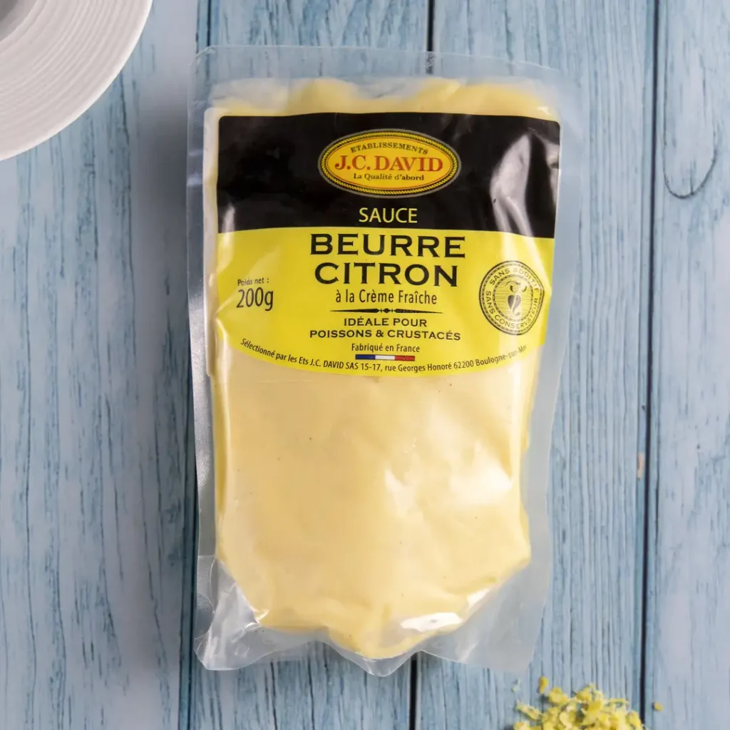 Sauce beurre citron - Gérouard & Filles